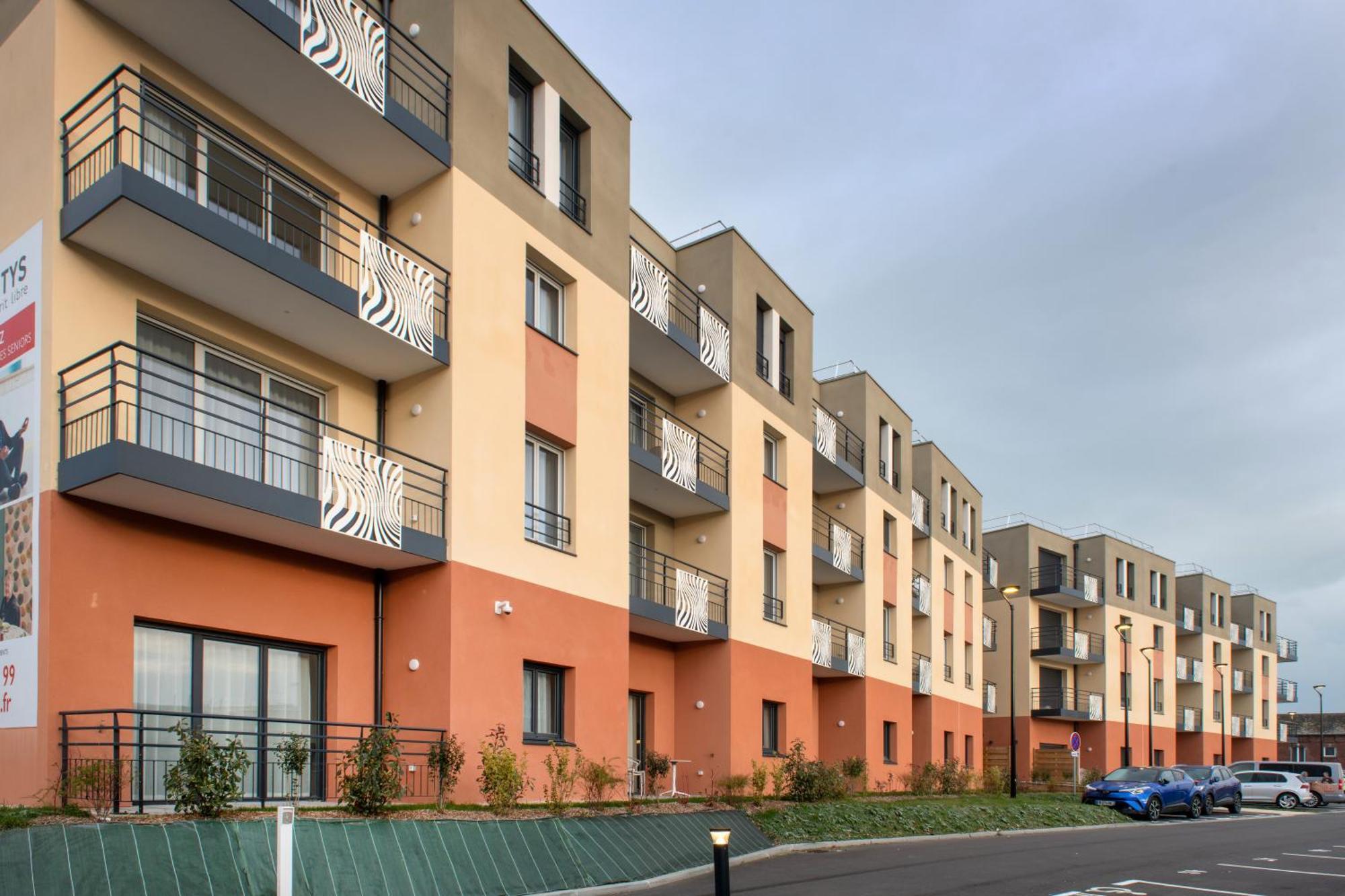 Domitys Residence Seniors - La Palangre Le Tréport Exterior foto